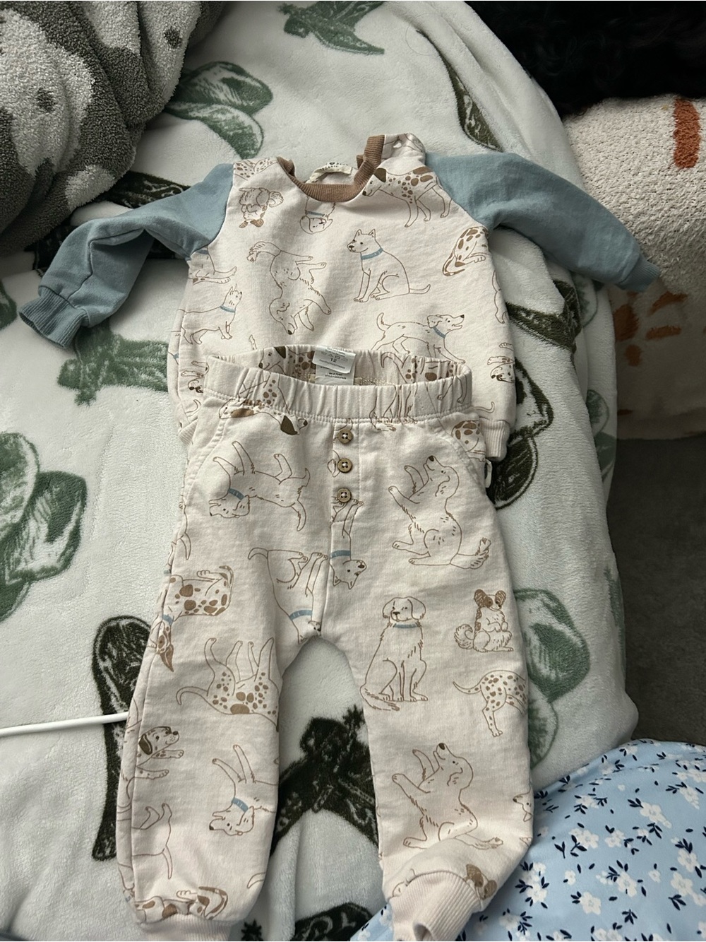 Rabbit Bear organic cotton baby set (12 months)